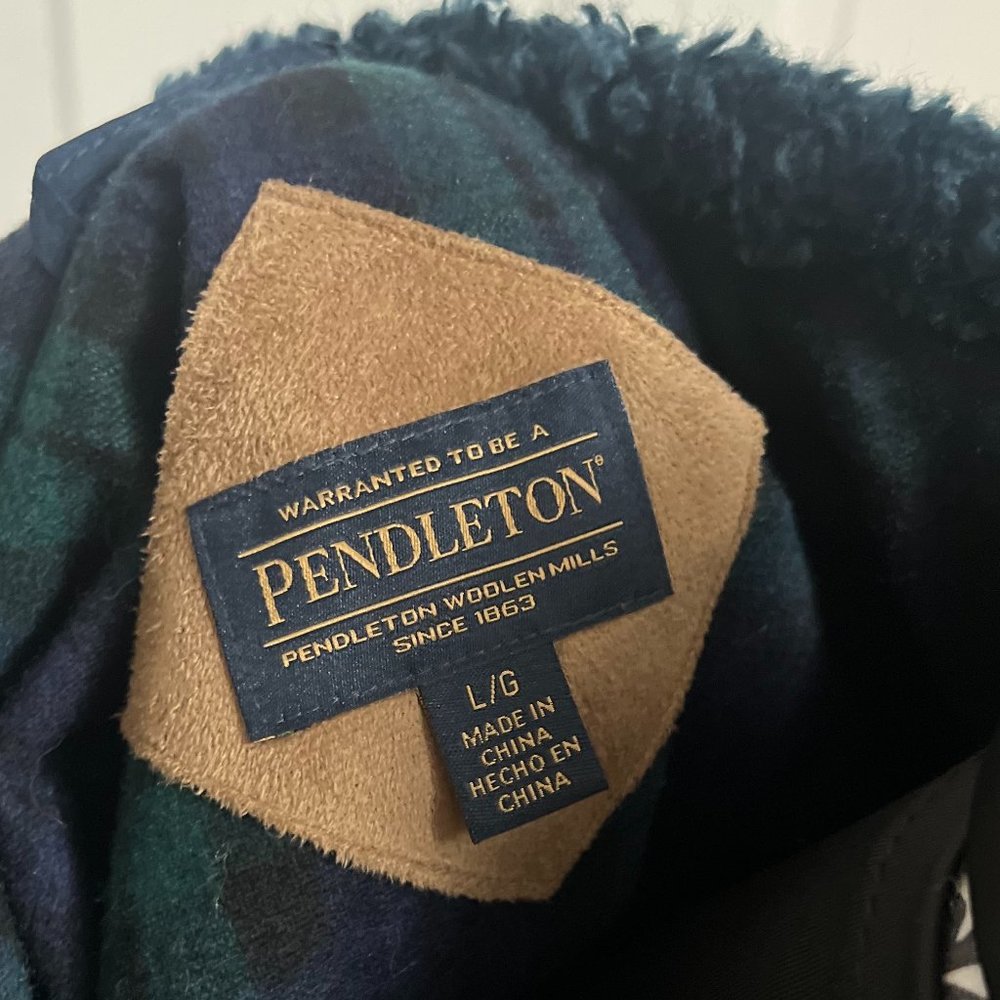 Women's Pendleton Zip Up With Plaid Pattern (Sz. … - image 3